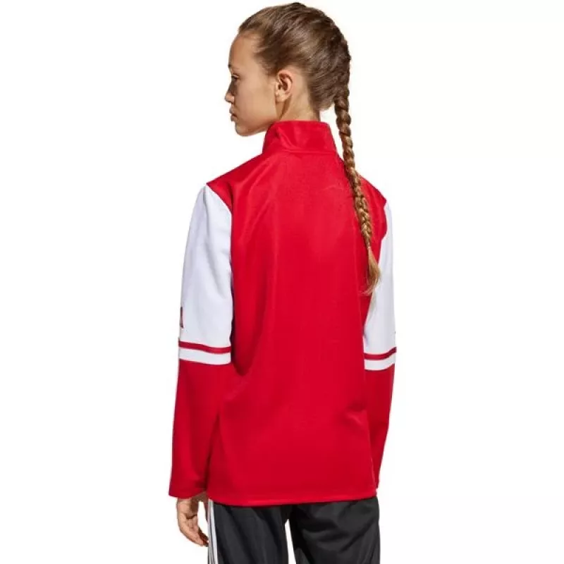 Sweatshirt de treino adidas Squadra 25 para criança vermelho 140 cm