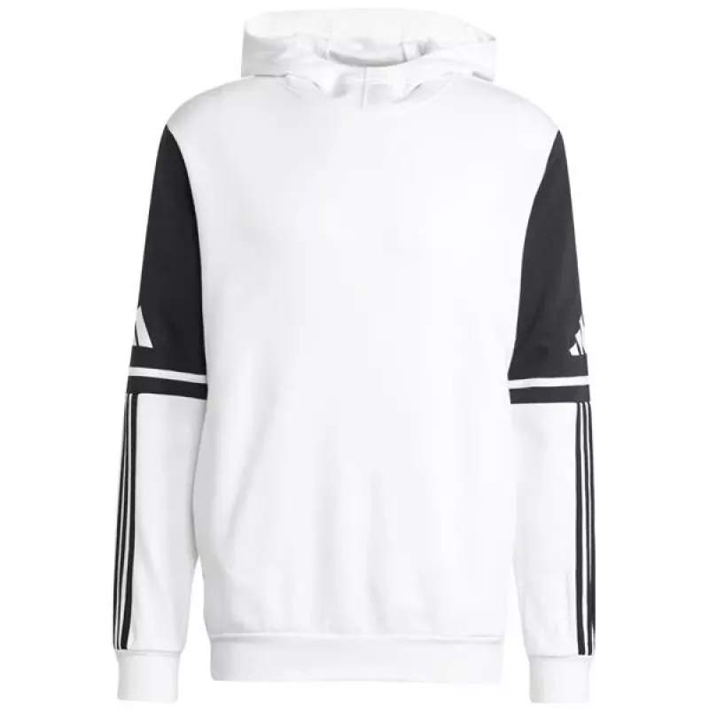 Sweatshirt com capuz adidas Squadra 25 homem branco/preto tamanho L