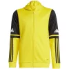 Sweatshirt com capuz adidas Squadra 25 criança amarelo/preto tamanho 164