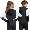 Sweatshirt com capuz adidas Squadra 25 para criança preto 116 cm