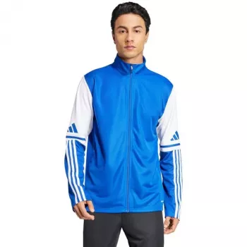 Top de treino de futebol adidas Squadra 25 para homem Team Blue/branco XL