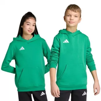 Hoodie adidas Entrada 26 criança verde 140 cm