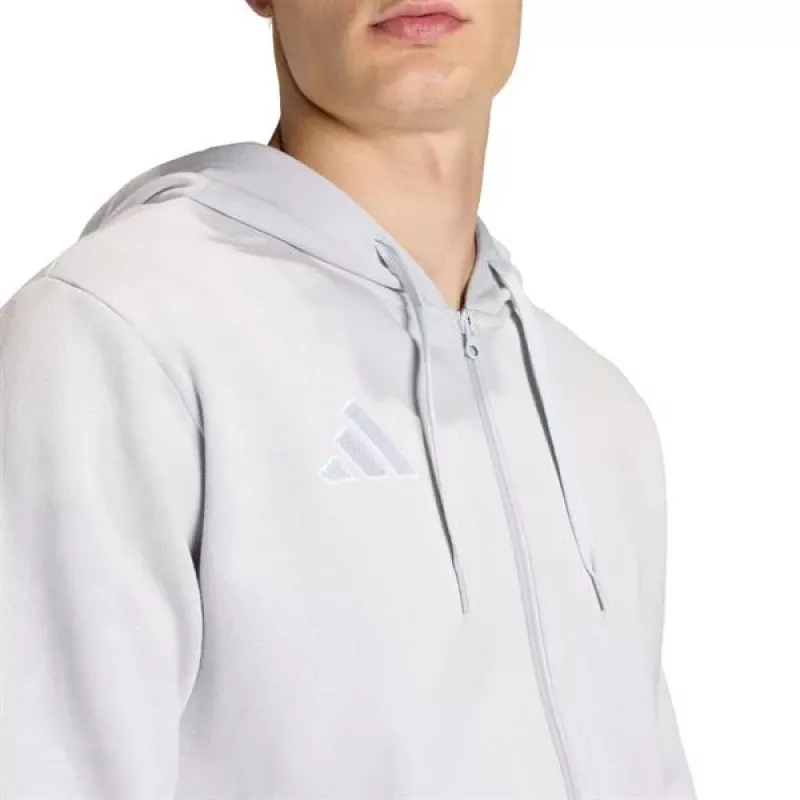 Hoodie com fecho adidas Entrada 26 homem cinzento XL