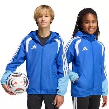 Casaco adidas Tiro 26 Competition All Weather Junior Team Navy Blue 2 / branco 140 cm
