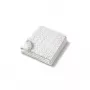 Cobertor elétrico Beurer UB 30 individual 130x75 cm branco fleece 3 níveis de aquecimento lavável na máquina