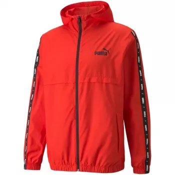 Casaco corta-vento PUMA ESS+ Tape homem vermelho