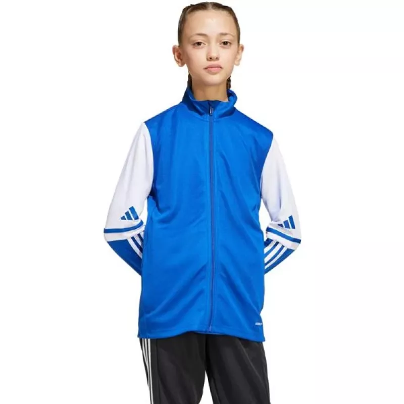 Camisola de treino adidas Squadra 25 Criança com mangas compridas Team Royal Blue/Branco 164cm