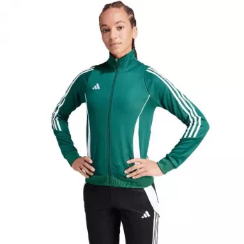 Camisola de treino adidas Tiro 24 para mulher com fecho de quarto de volta - Team Green - 2XL