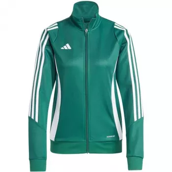 Camisola de treino adidas Tiro 24 para mulher com fecho de quarto de volta - Team Green - 2XL