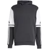 Sweatshirt com capuz adidas Squadra 25 homem preto/branco 2XL
