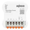 Relé doméstico WAGO 2757-1102, 1DI/1DO, 16 A, branco