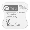 Relé doméstico WAGO 2757-1102, 1DI/1DO, 16 A, branco