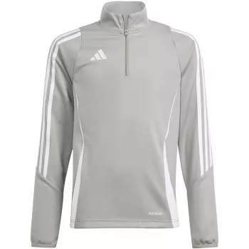 Camisola de treino adidas Tiro 24 criança sweatshirt cinzento Four 140cm