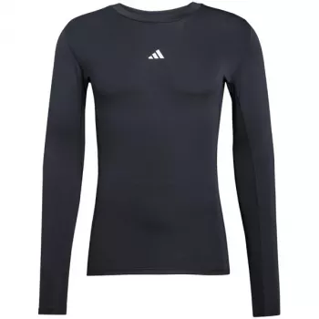 T-shirt de treino de manga comprida adidas Techfit homem preto L