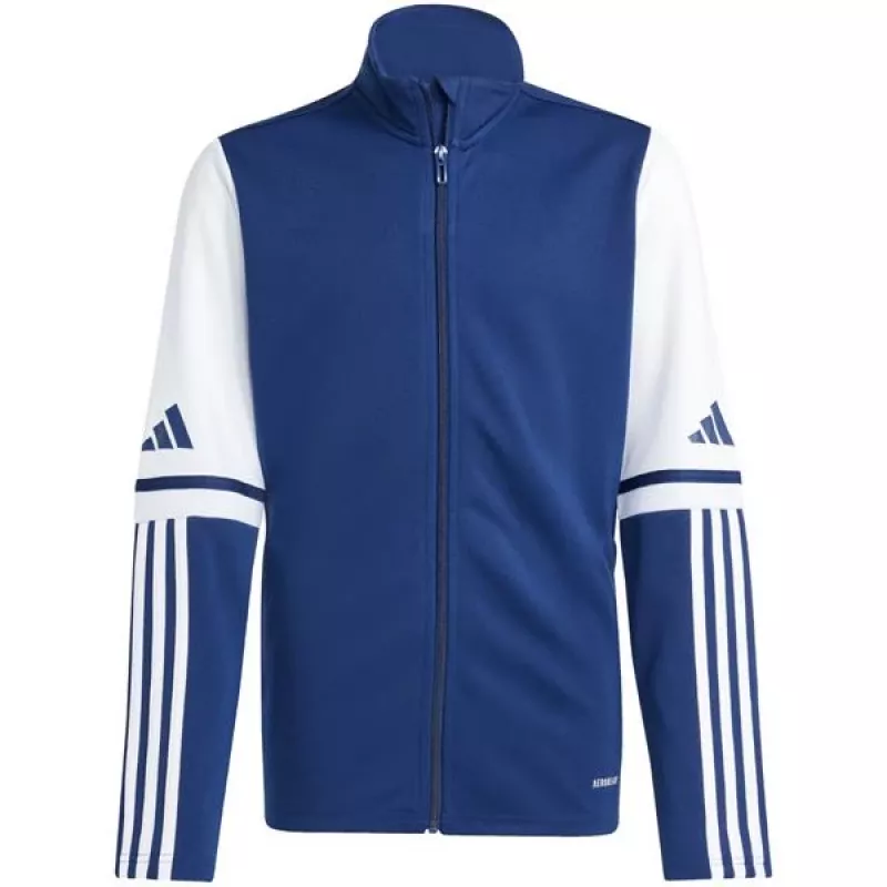 T-shirt de treino adidas Squadra 25 para criança de mangas compridas, Navy Blau JD3029 140cm