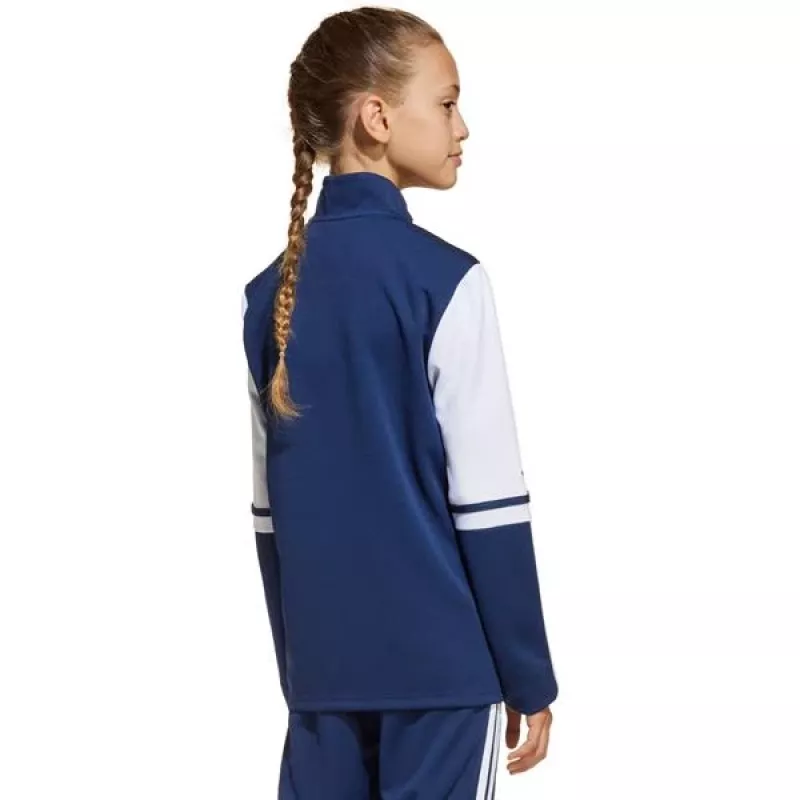 T-shirt de treino adidas Squadra 25 para criança de mangas compridas, Navy Blau JD3029 140cm