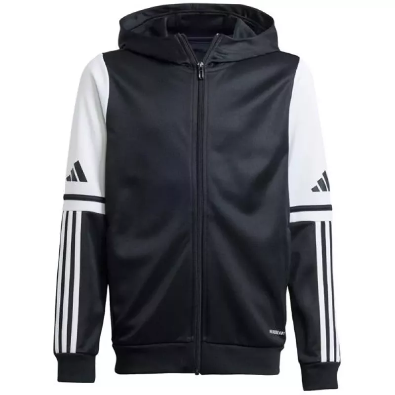 adidas Squadra 25 hoodie criança preto/branco 164cm