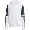 adidas Squadra 25 hoodie de treino para criança branco JD4807 140cm
