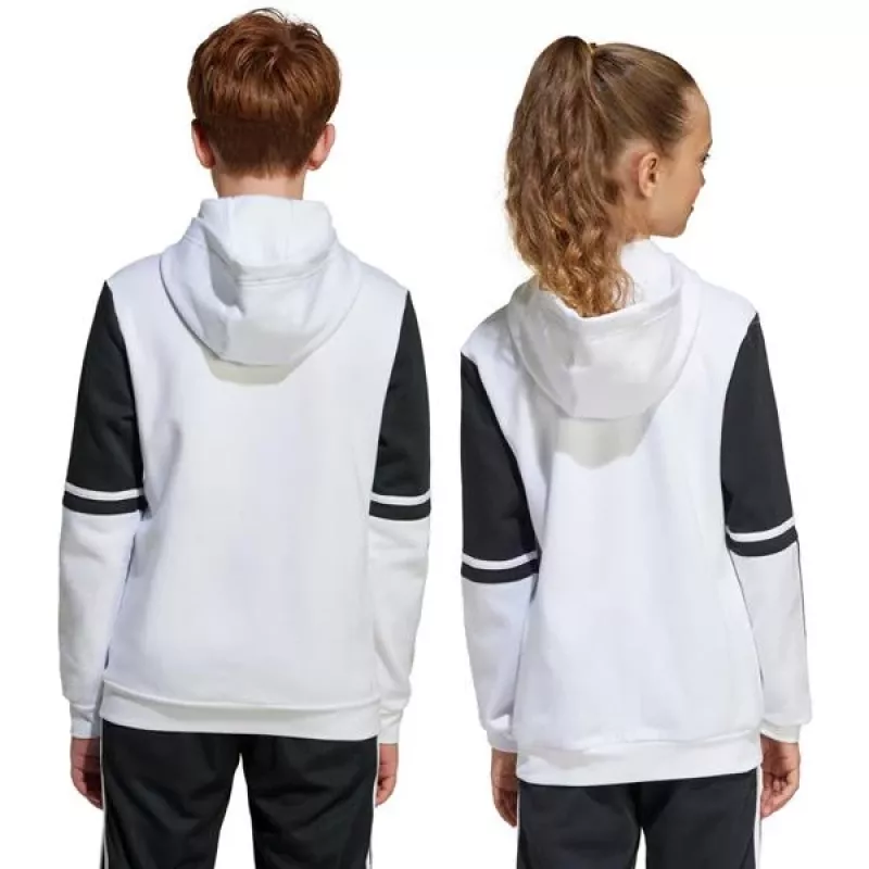 adidas Squadra 25 hoodie de treino para criança branco JD4807 140cm