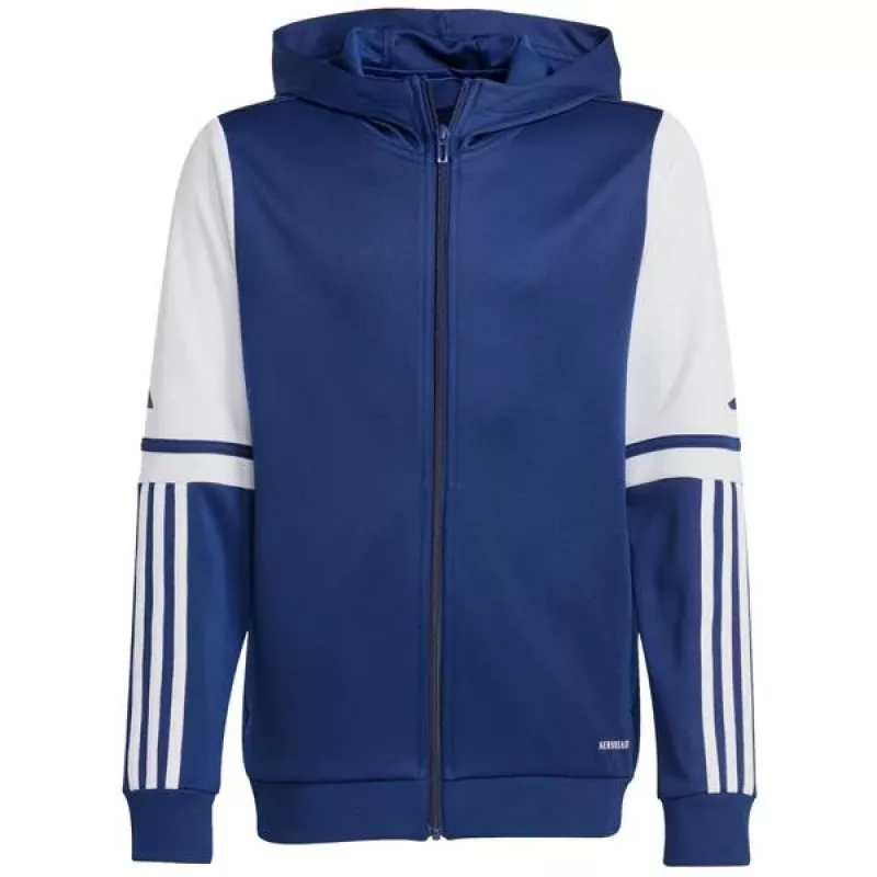 Hoodie adidas Squadra 25 criança Navy Blau/Branco 164cm