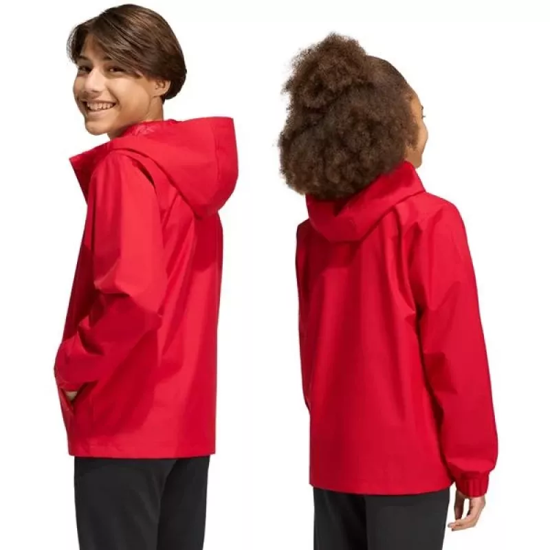 adidas Entrada 26 casaco para todo o tempo criança unissexo vermelho 152 cm