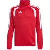 adidas Tiro 26 League top de treino para criança vermelho/branco JY7163 140cm