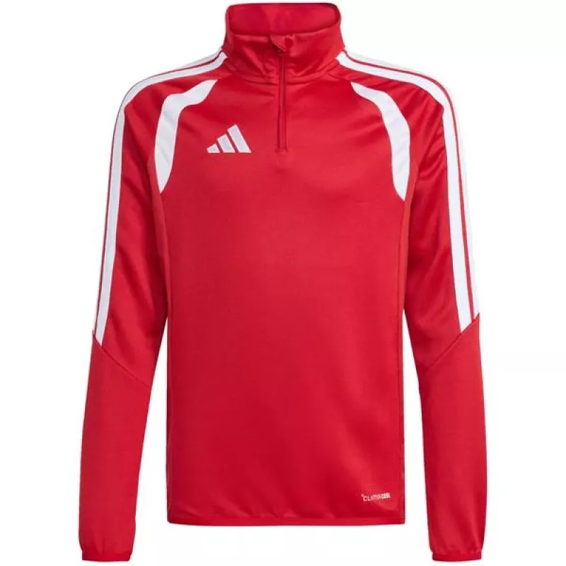 adidas Tiro 26 League top de treino para criança vermelho/branco JY7163 140cm
