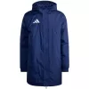 adidas Entrada 26 Stadium Jacket casaco homem Navy poliéster reciclado com fecho completo e capuz L