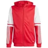 adidas Squadra 25 Hoody criança vermelho/branco 140cm