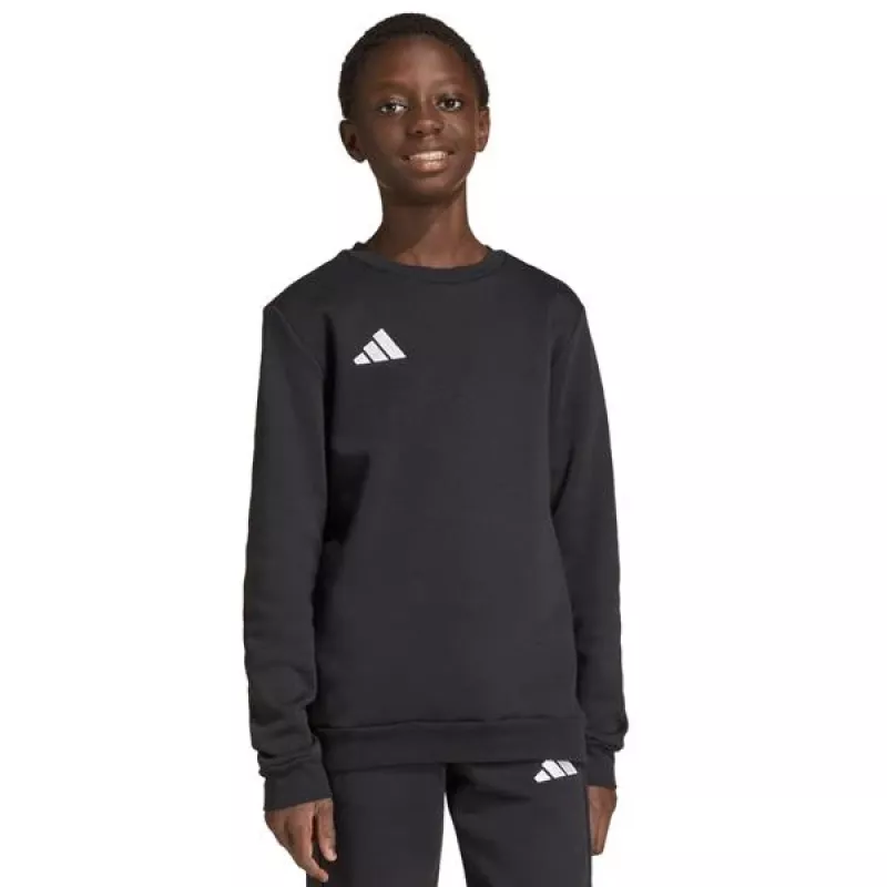 Sweatshirt adidas Entrada 26 criança preto 152cm