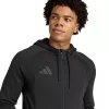 Sweatshirt com capuz adidas Tiro 26 Travel homem preto KF6075 M
