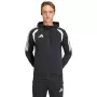 Sweatshirt com capuz adidas Tiro 26 League com fecho completo para homem preto XL