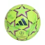 Bola de futebol adidas UCL Winter 26/27 League Stage tamanho 5 verde/preto/rosa