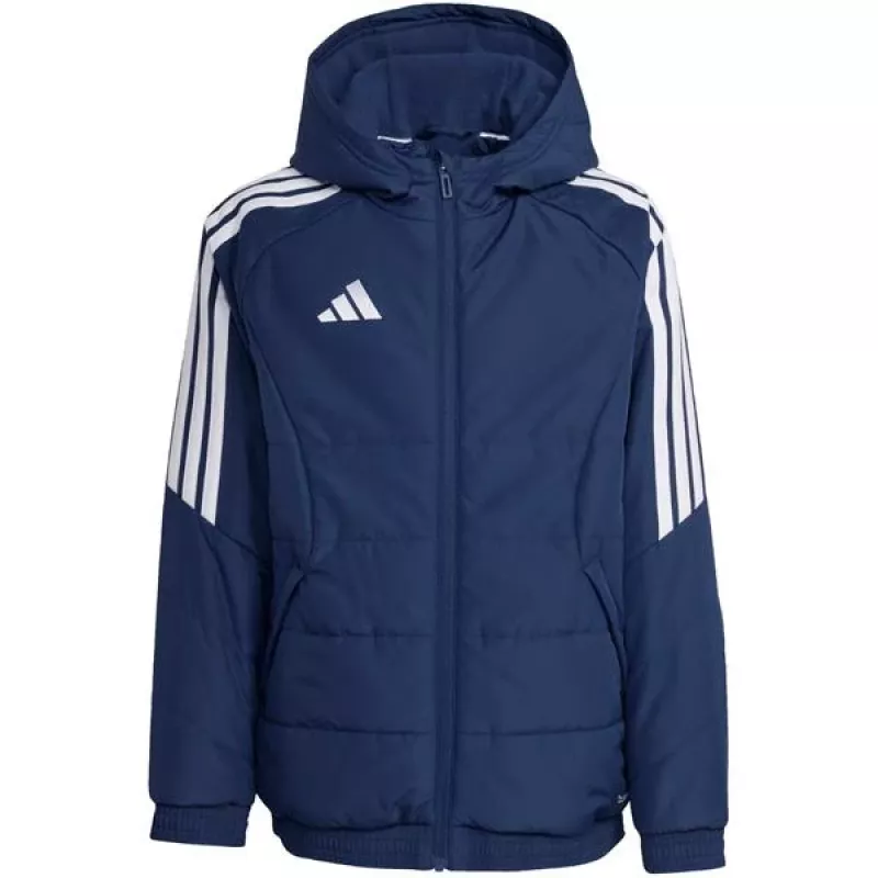 Casaco de inverno adidas Tiro 26 para criança Navy Blue KA8026 164cm
