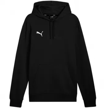 Sweatshirt com capuz Puma Team Goal Casuals preto 658618 03 para homem Regular Fit
