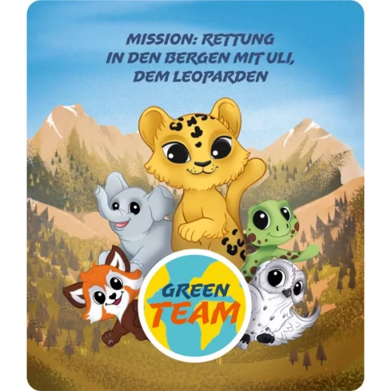 Green Team - Missão: Resgate nas montanhas com Uli o leopardo (audiolivro)