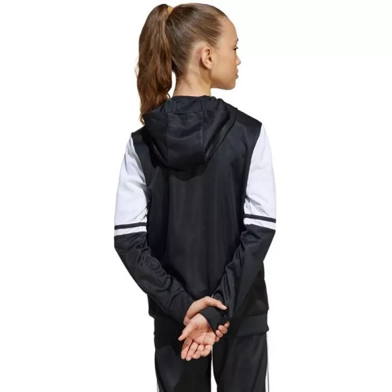 adidas Squadra 25 Sweatshirt com capuz criança preto/branco 152cm