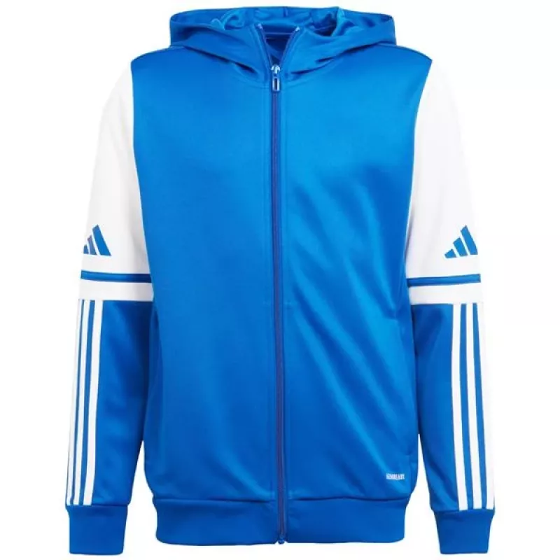 adidas Squadra 25 Sweatshirt com capuz criança Team Royal Blue/branco JD4802 164cm