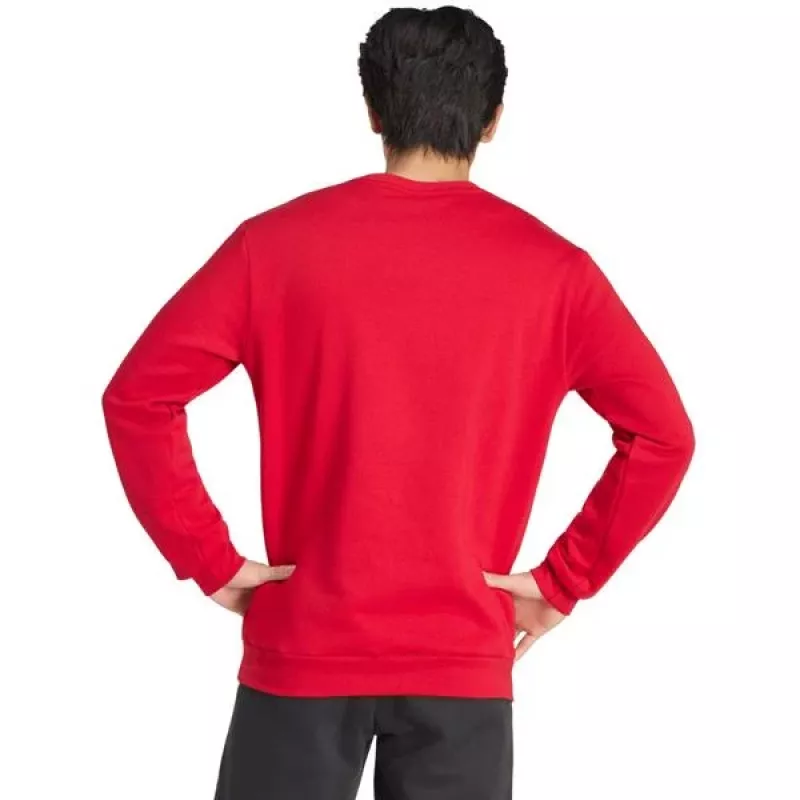 adidas Entrada 26 Sweatshirt homem Team Power Red/branco tamanho L