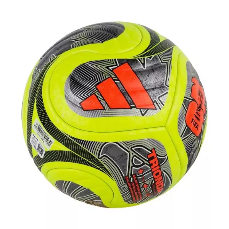adidas World Cup 26 Trionda Pro Bola de futebol de inverno tamanho 5 verde/preto/prateado JD8023