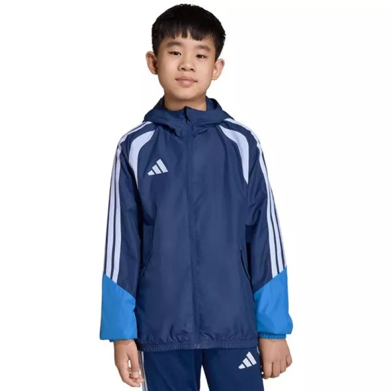 adidas Tiro 26 Competition Casaco para todo o tempo Criança Team Navy Blue/Branco 164cm
