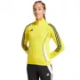 adidas Tiro 24 Sweatshirt de treino para Mulher Semi Solar Yellow IR9498 S