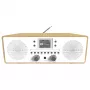Reflexion HRA21DAB+ rádio de encastre branco DAB+ FM com leitor de CD, duplo alarme, telecomando