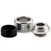 Thermal Grizzly DeltaMate conexão de compressão, latão - níquel brilhante, HT14, pack de 6