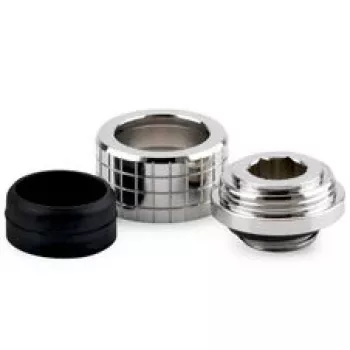 Thermal Grizzly DeltaMate conexão de compressão, latão - níquel brilhante, HT14, pack de 6