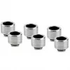 Thermal Grizzly DeltaMate conexão de compressão, latão - níquel brilhante, HT14, pack de 6