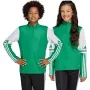 adidas Squadra 25 top de treino júnior Team Green/branco JP3160 128cm