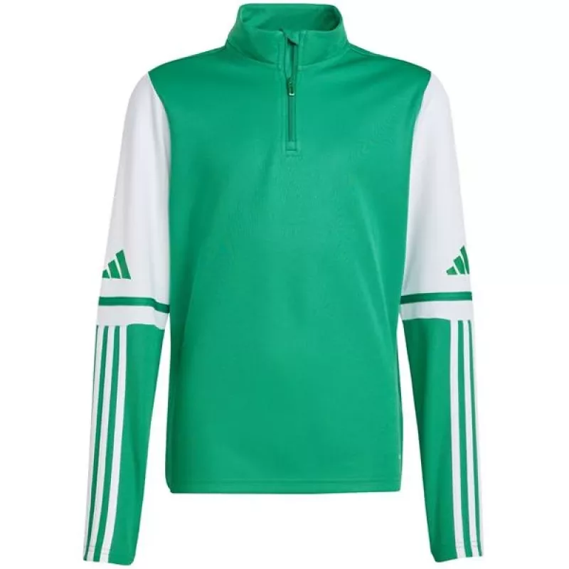 adidas Squadra 25 top de treino júnior Team Green/branco JP3160 128cm