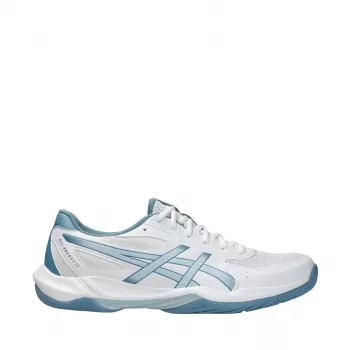 Asics Gel-Rocket 12 sapatilhas de pavilhão homem - branco/Deep Ocean - EU 44,5