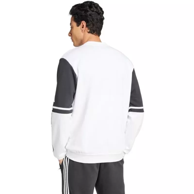 adidas Squadra 25 Sweat Crew Sweatshirt homem branco/preto 2XL